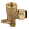 Apollo 1/2 in. Brass 90 Degree Push-to-Connect x Female Pipe Thread Drop Ear Elbow FSBDEE12 - alternate 4